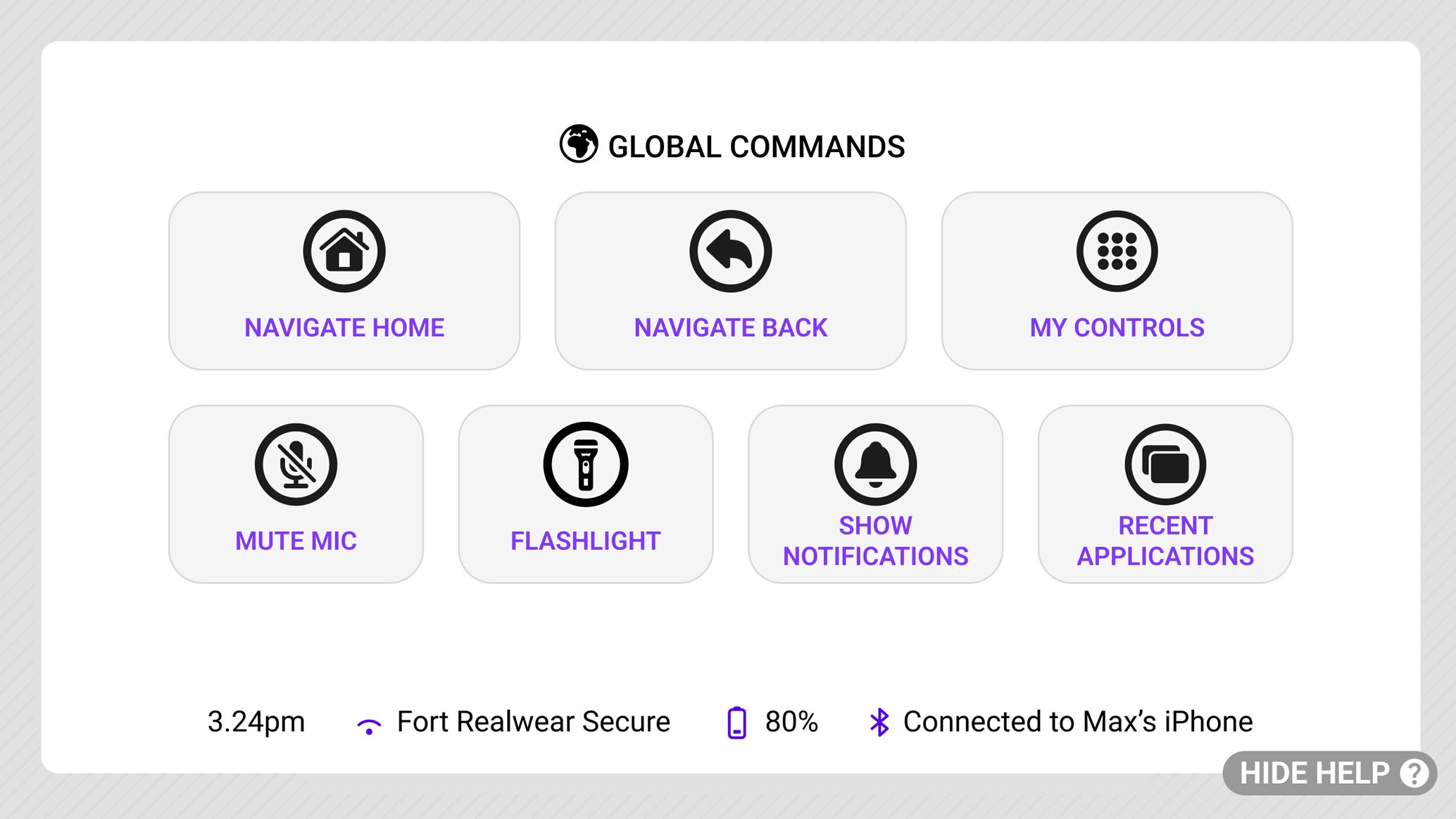 Global commands